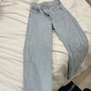 Straight leg jeans size 24